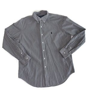 Polo Ralph Lauren Large Plaid Button Down Long